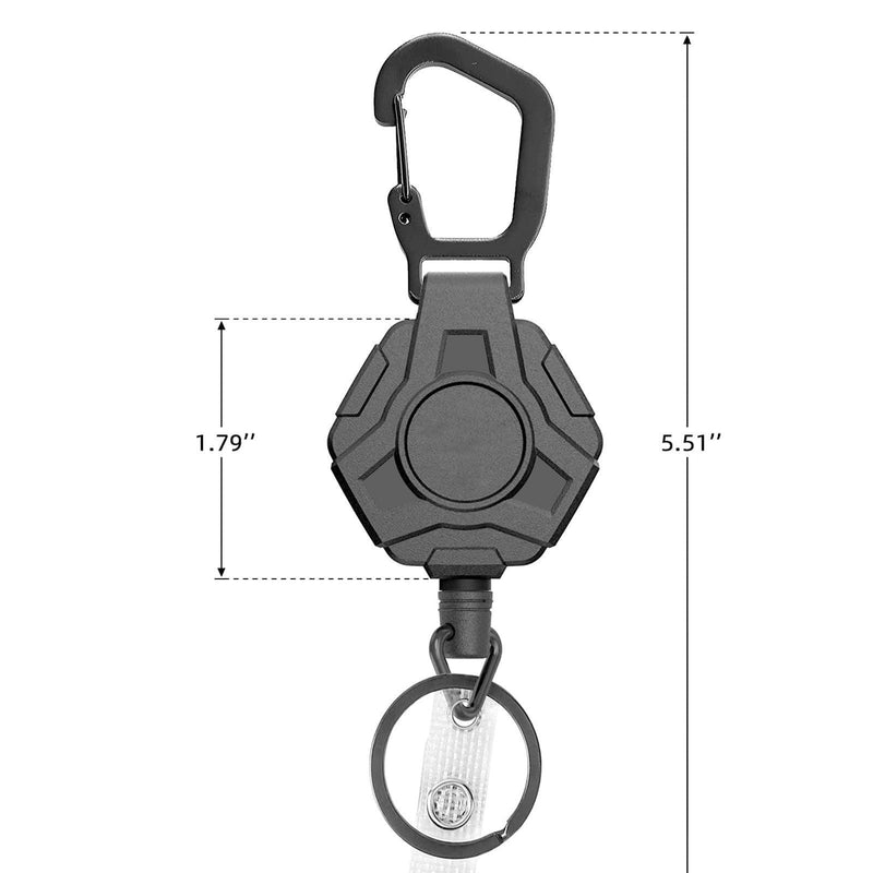 Heavy Duty Retractable Keychain