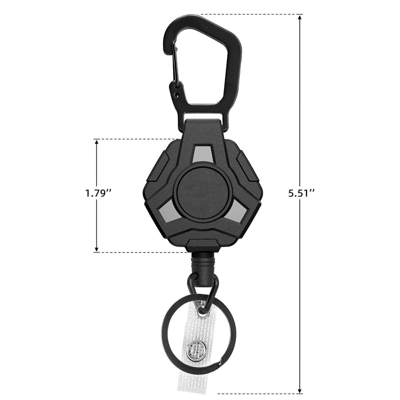Heavy Duty Retractable Keychain