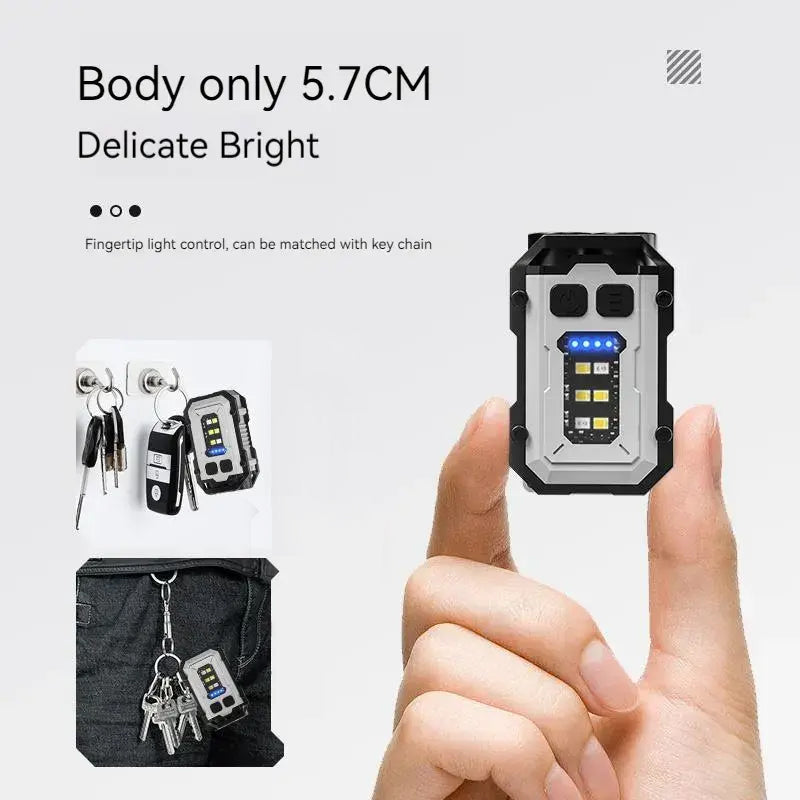 Mini Strong Light Outdoor Flashlight