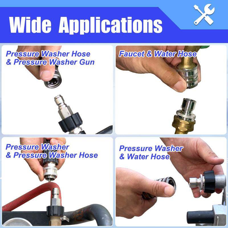 Quick Connect Adapter for Hose and Water Gun